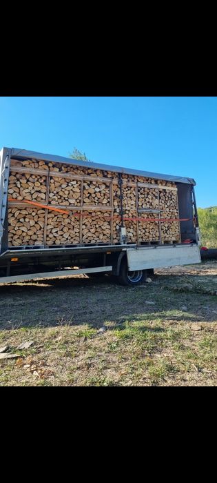 Lemne de foc taiate sparte paletizate