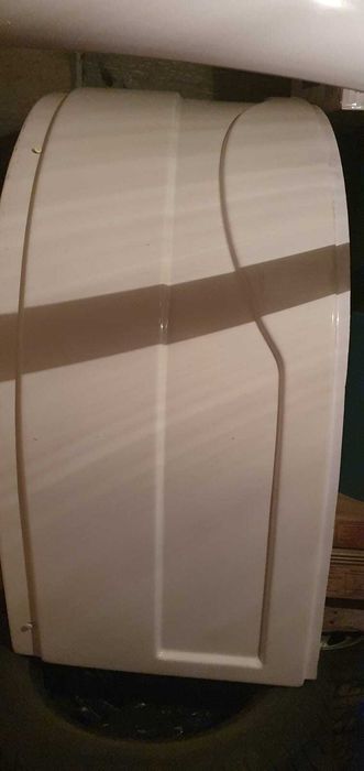 2 usi de sticla pentru cabina de dus semirotunda 90x90/masca cada