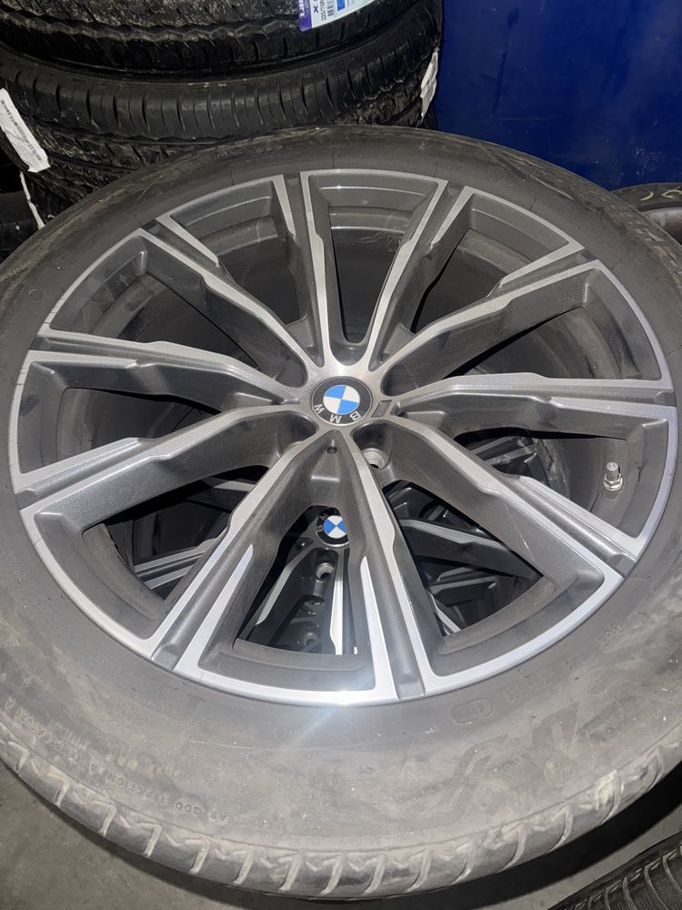 Jante M originale R20 cu anvelope BMW X6 G06, X5 G05 de vara
