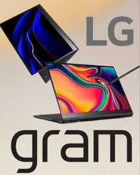 100% Качество ноутбук LG GRAM 16 2K Oled Ультрабук i7 16G Планшет США
