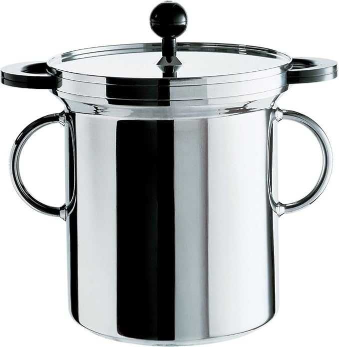 Alessi - дизайнерски  комплект (тенджера) за приготвяне на паста