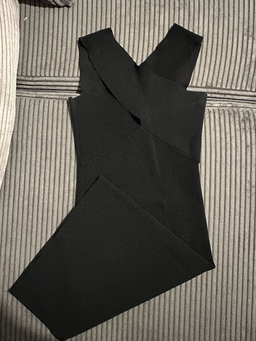 Rochie neagra tip bandage