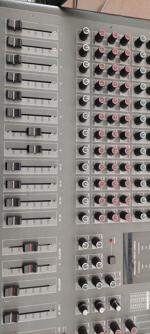 Mixer amplificat Dynacord PSX 1203 2 × 250 + 200 Wați Monitor