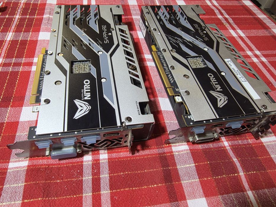 Placa video Saphire Rx 580 Nitro, 4gb, stare perfecta de functionare
