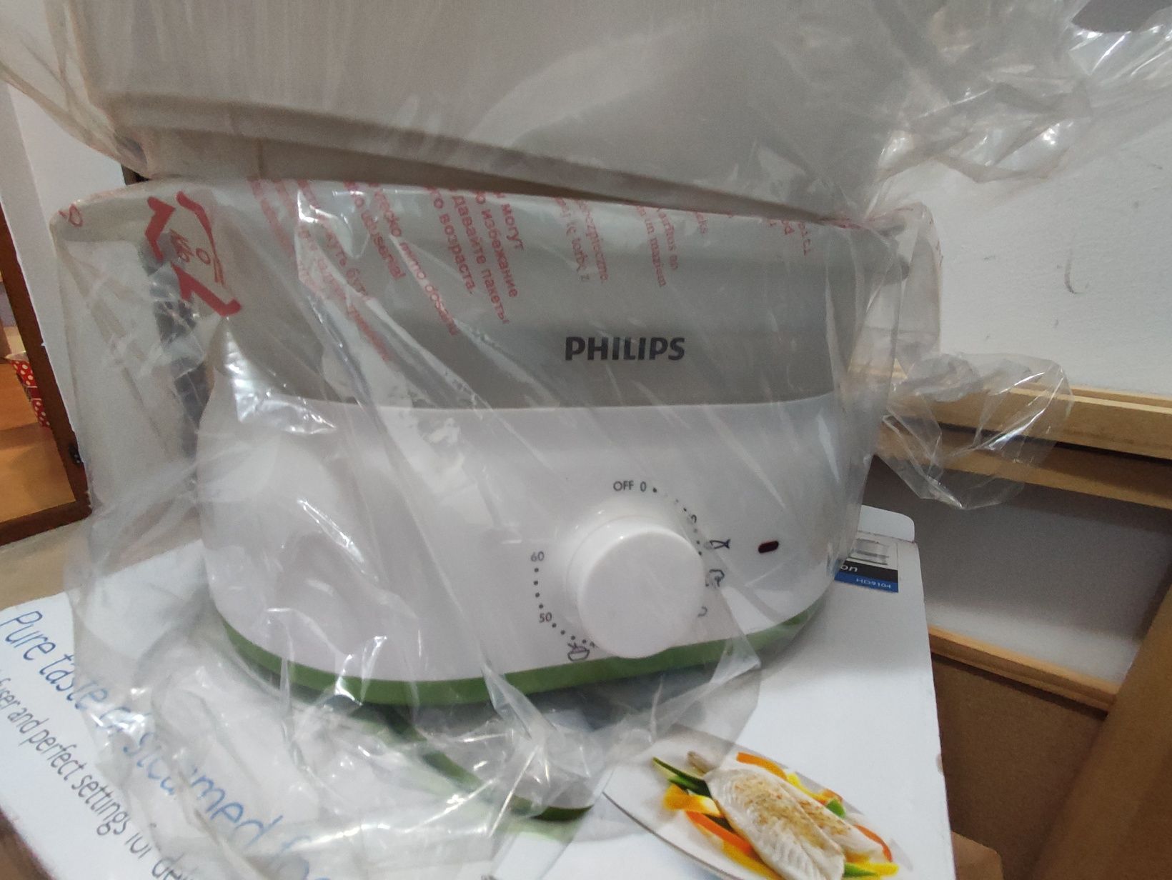 Уред за готвене на пара Philips