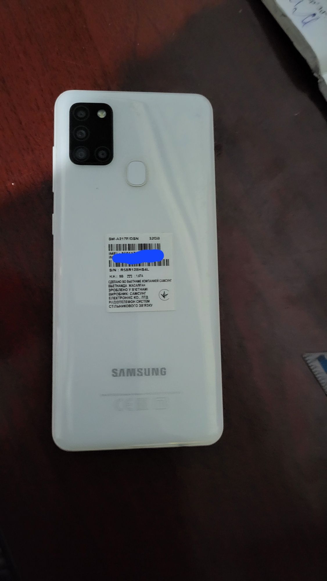 Samsung A 21s  b/u
