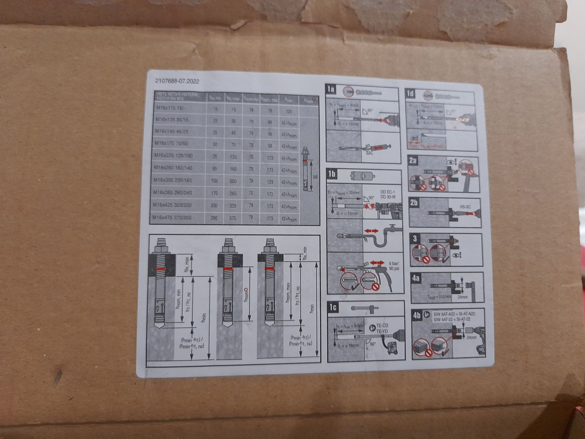 Анкерни Болтове HILTI