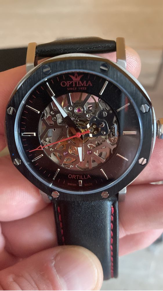 Ceas Optima Ortillia Skelleton automatic