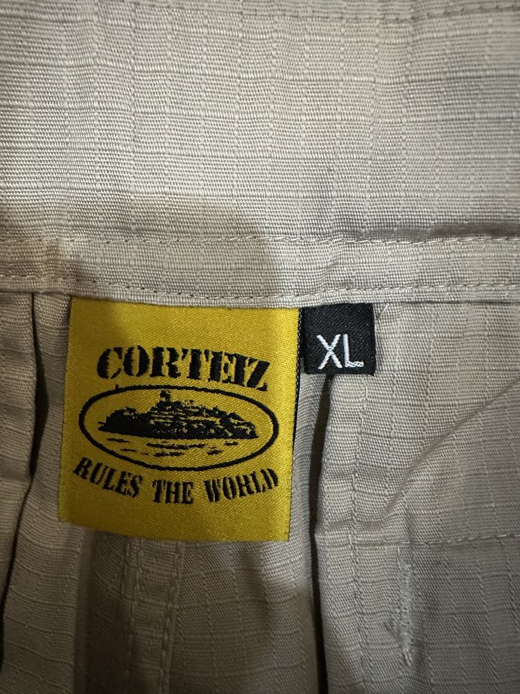 Corteiz Cargo Shorts Beige