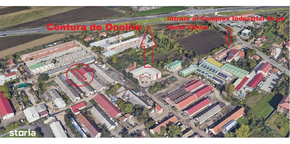 Hala Industriala Aurel Vlaicu 72 Finantare de la Proprietar, Satu Mare