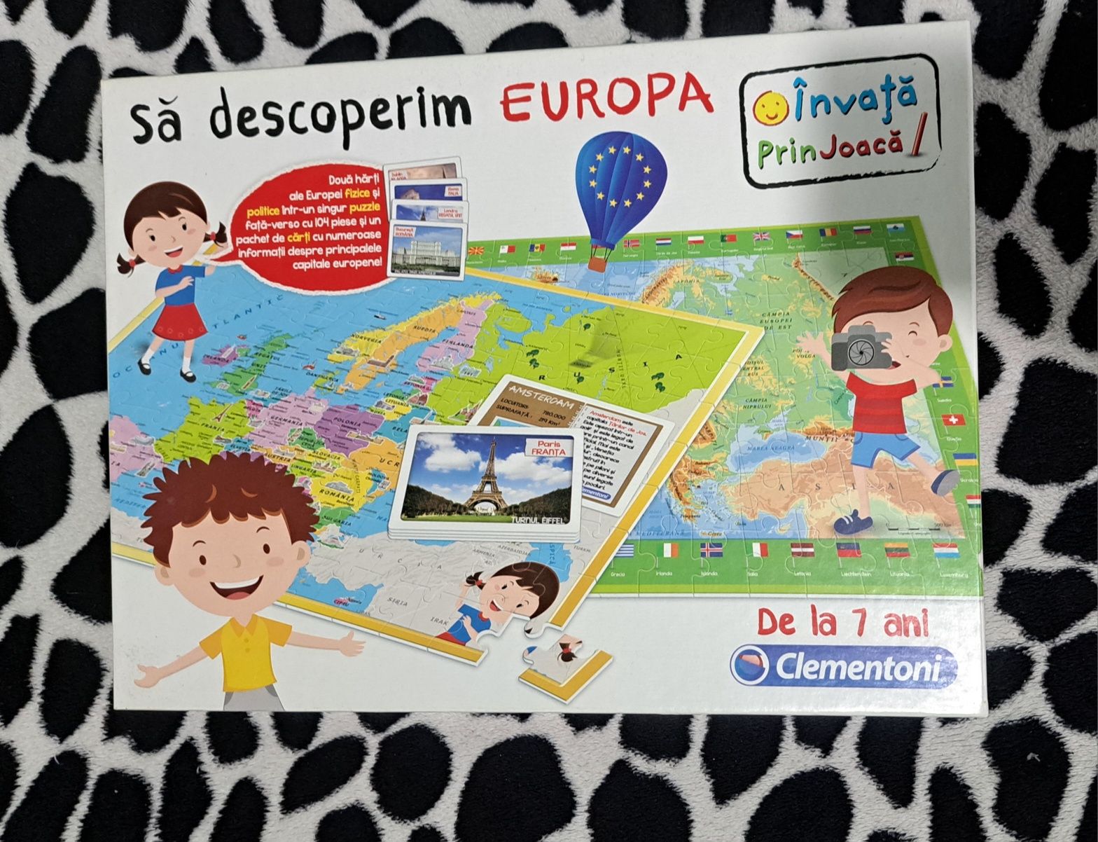 Puzzle Sa descoperim Europa