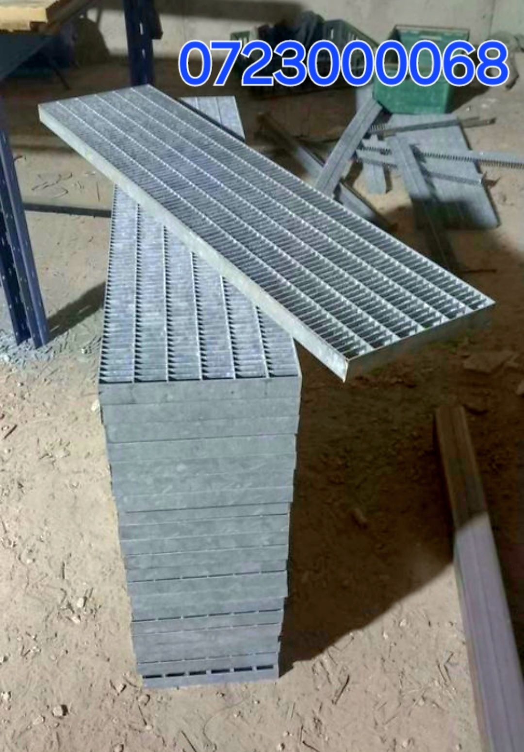 Trepte zincate modele si dimensiuni diferite din rigola sau grilaj
60-