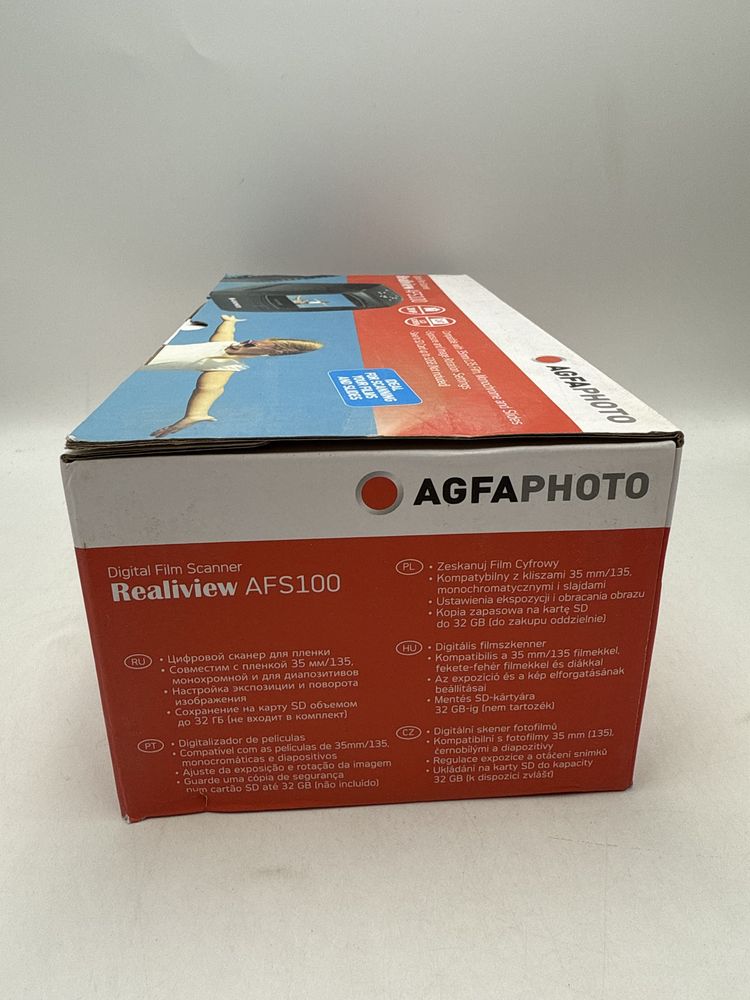 Scanner de film pentru diapozitive, Agfa, Realiview AFS100, Negru C2