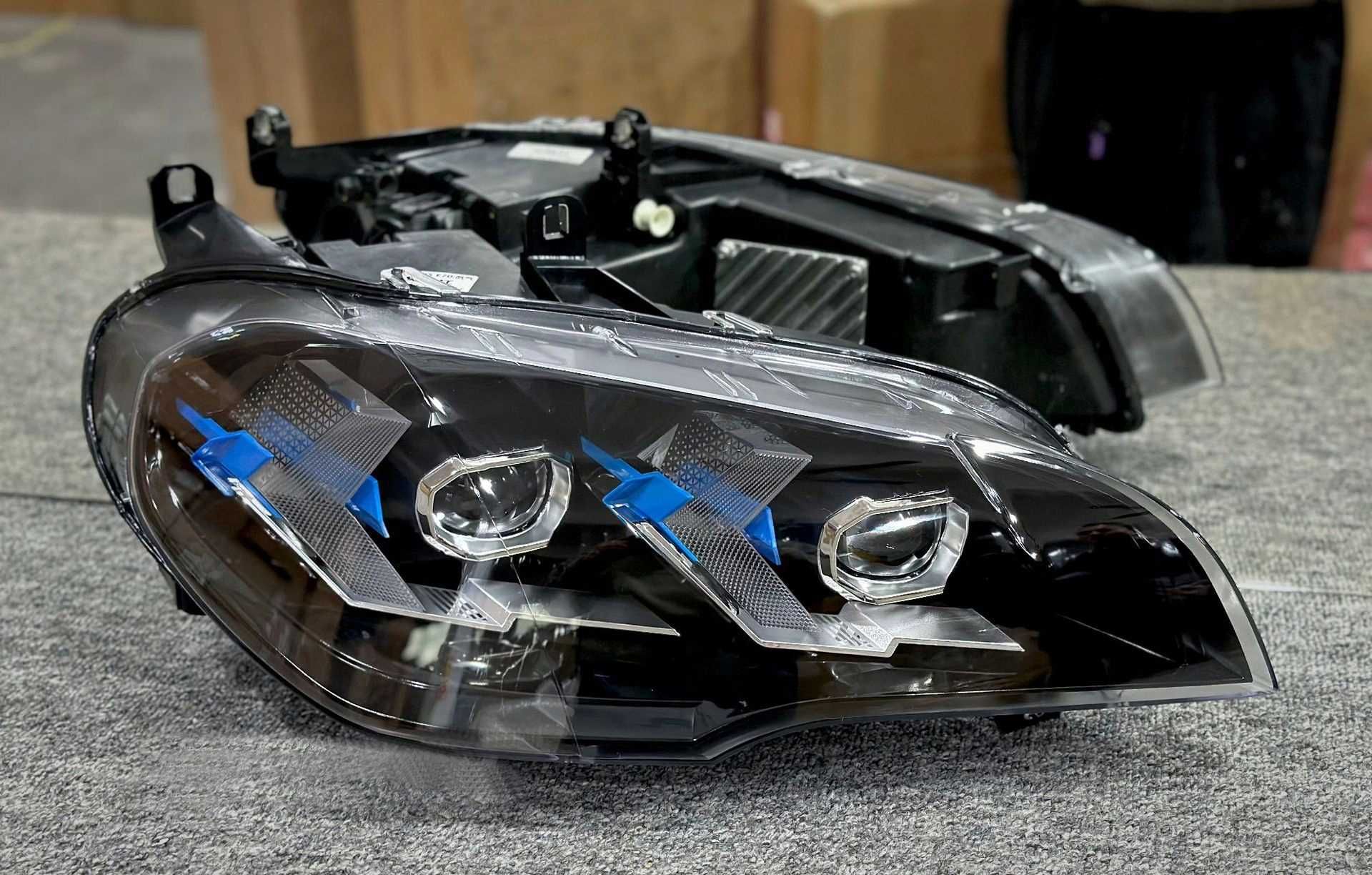 Комплект фарове BMW X5 E70 FULL LED DRL 2007 - 2013 година
