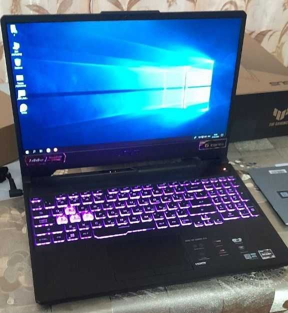 Игровой ноутбук Asus tuf gaming fa506icb-hn105