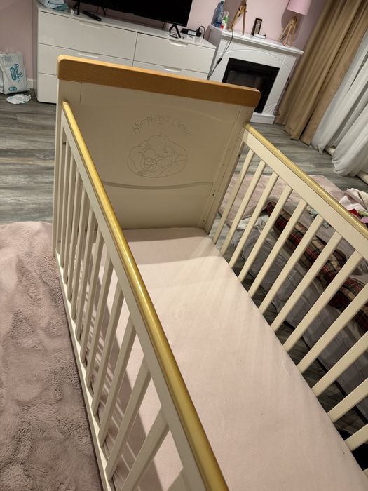 Patut Humphreys Corner cu saltea cu coji de nuca de cocos