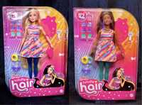 LOT 2 Papusi Barbie Reveal & Totally Hair Accesorii In Cutie
