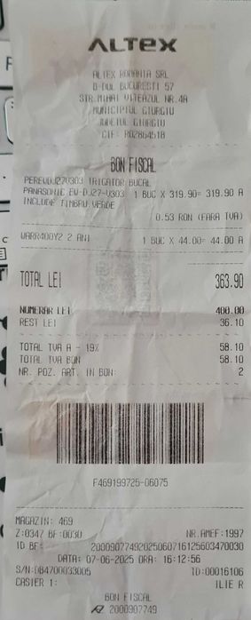 Irigator bucal PANASONIC EW-DJ27-V303, 5 viteze