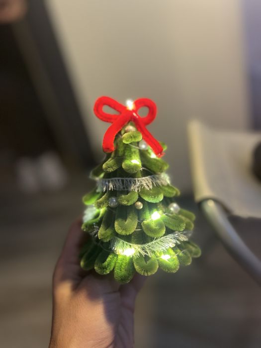 Ръчно изработени Коледни елхички