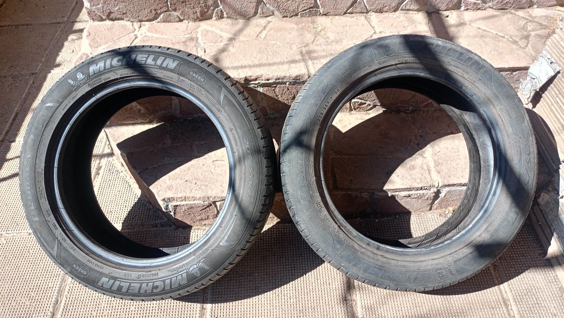 Автомобилни гуми Michelin и Continental 205/55/17