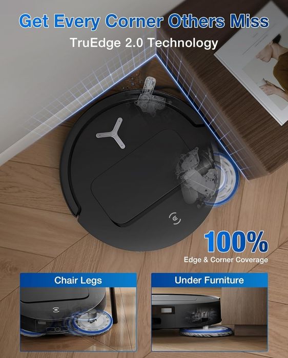 Aspirator robot ECOVACS Deebot T50 Omni, autogolire, mop, Sigilat