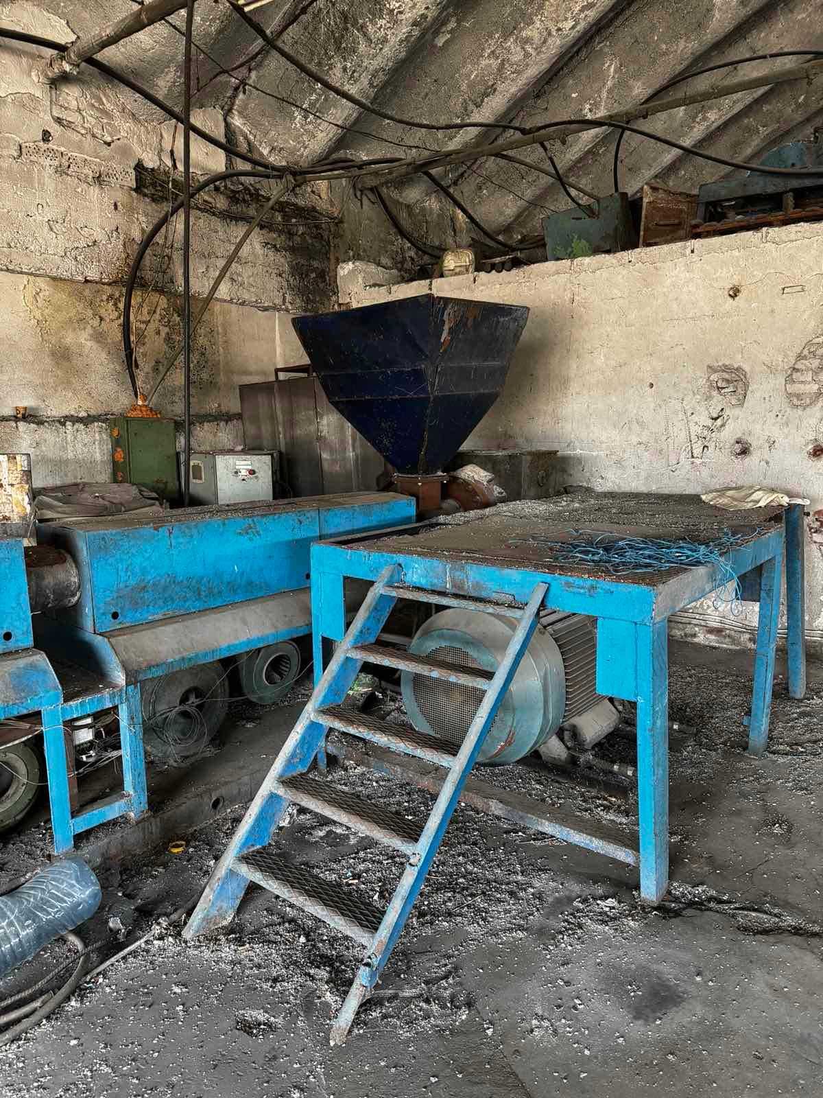 Инсталация за пране на полиетилен и гранулиране