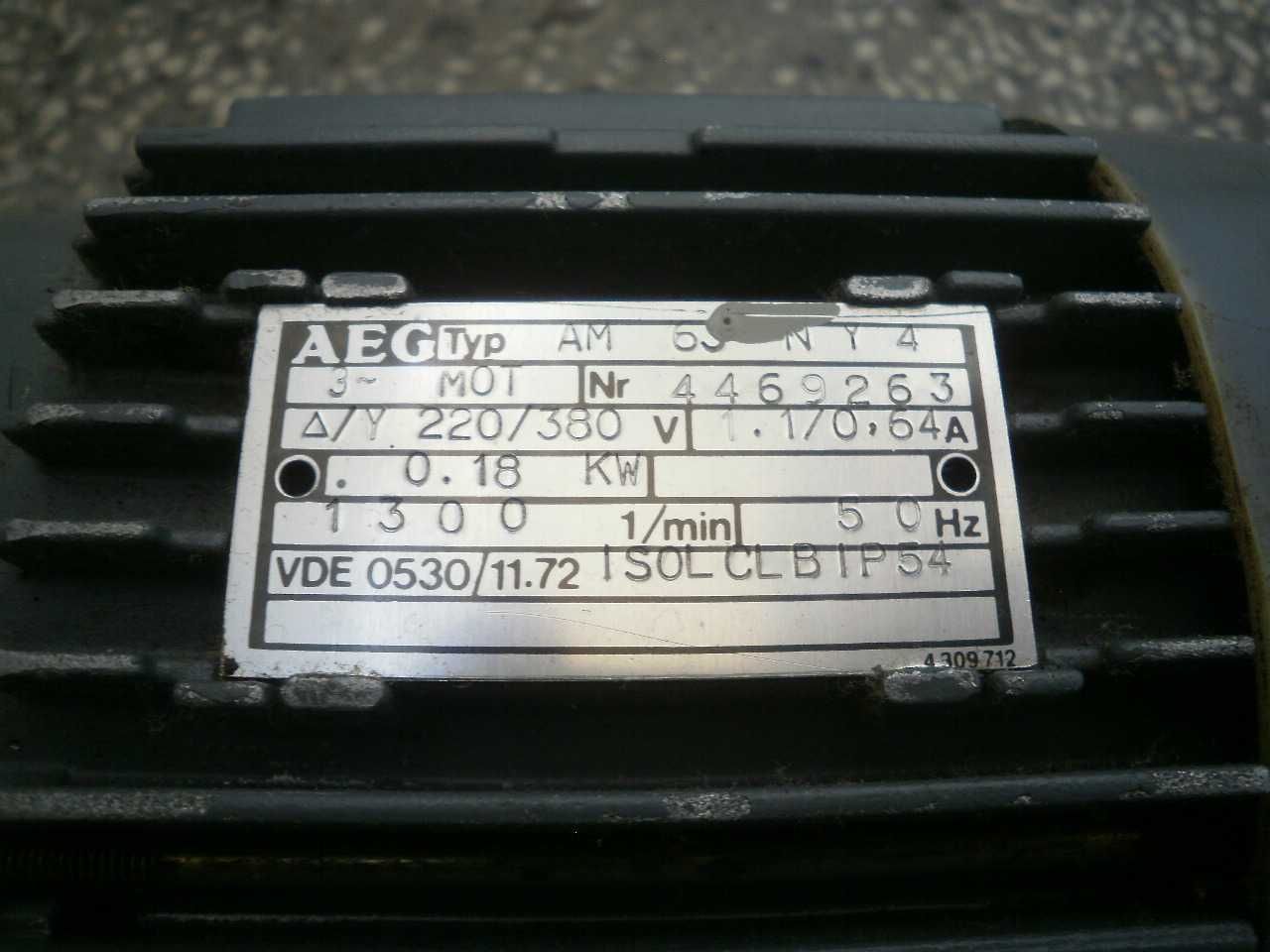 електромотор асинхронен немски AEG- малък и мощен