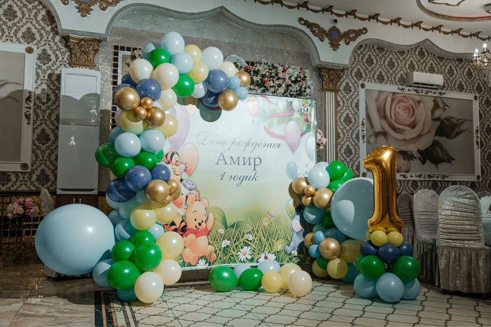 Фотозона Баннер Амир 1 годик