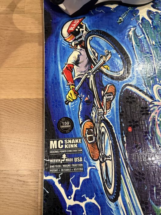 Placa Snowboard Lib Tech Mc Snake Kink 159