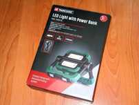 Lampa lucru (reflector) PARKSIDE PBSL 5000 B1 functie power bank noua