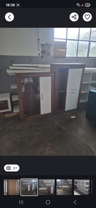 Vând mMobila sufragerie,birou si mobila dressing.