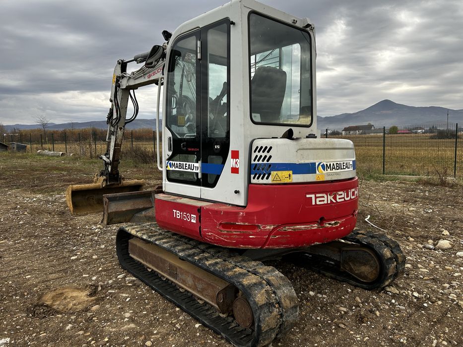 Excavator Takeuchi TB153 2016 miniexcavator 5.7t