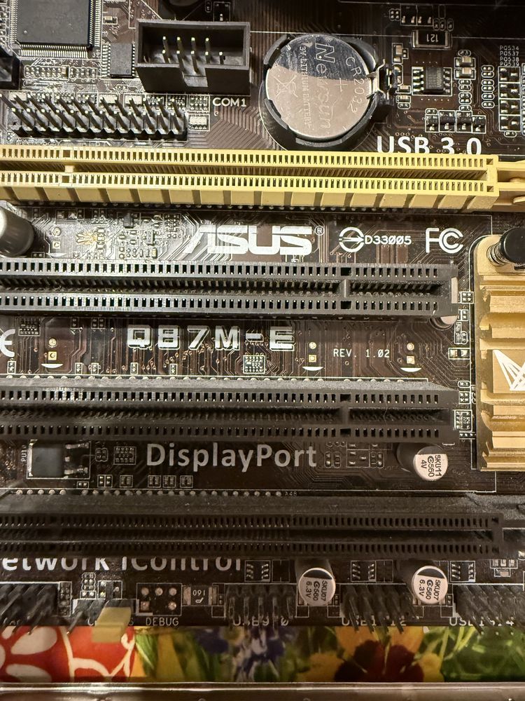 Cpu Intel i7 4790 + дъно Asus Q87M-E+ 8GB RAM, сокет 1150