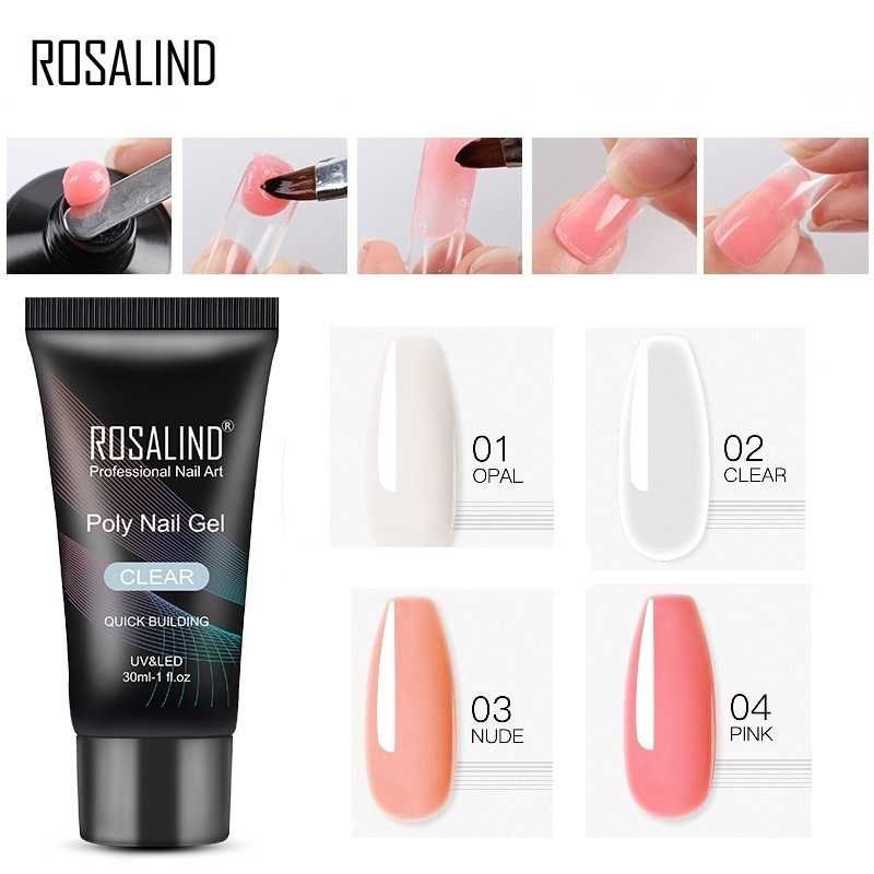 ROSALIND Комплект за изграждане с полигел и лампа