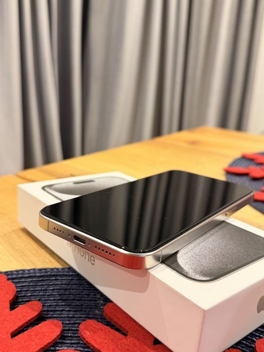 iPhone 15 Pro Max, 256 GB, Impecabil, White Titanium