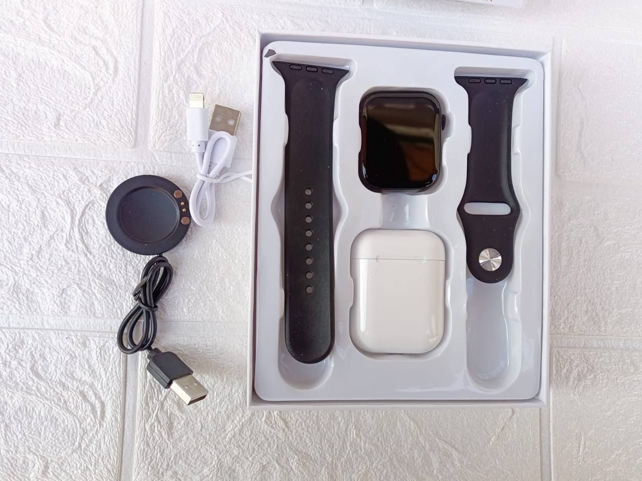 Смарт часы Apple Wath T900 Pro Max L (8 серия 2022) черный