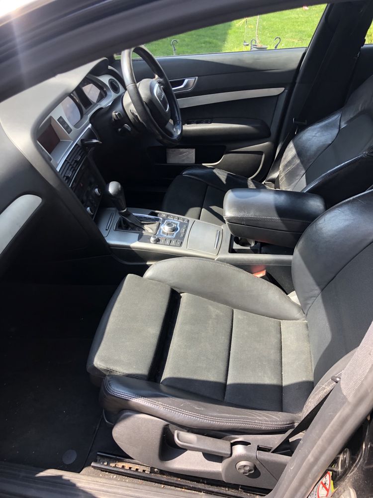 Interior s-line audi a6c6 sedan complet