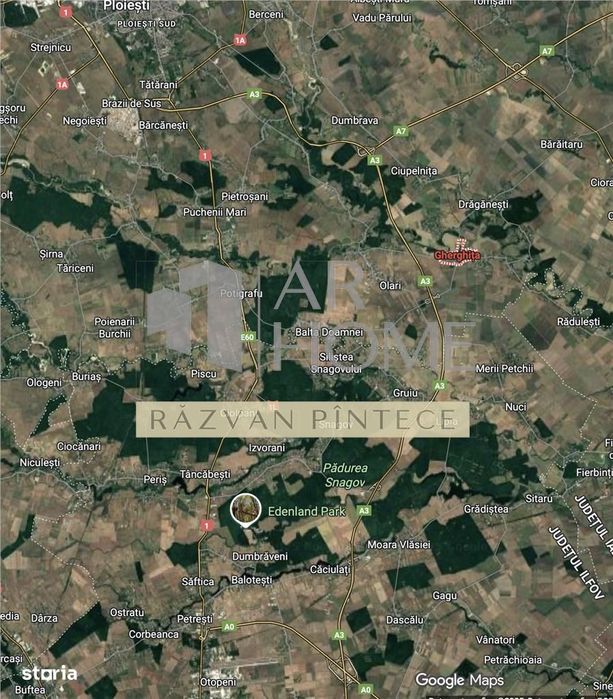 Loturi teren intravial de la 500 mp la 673 mp in Gherghita intre Bucur