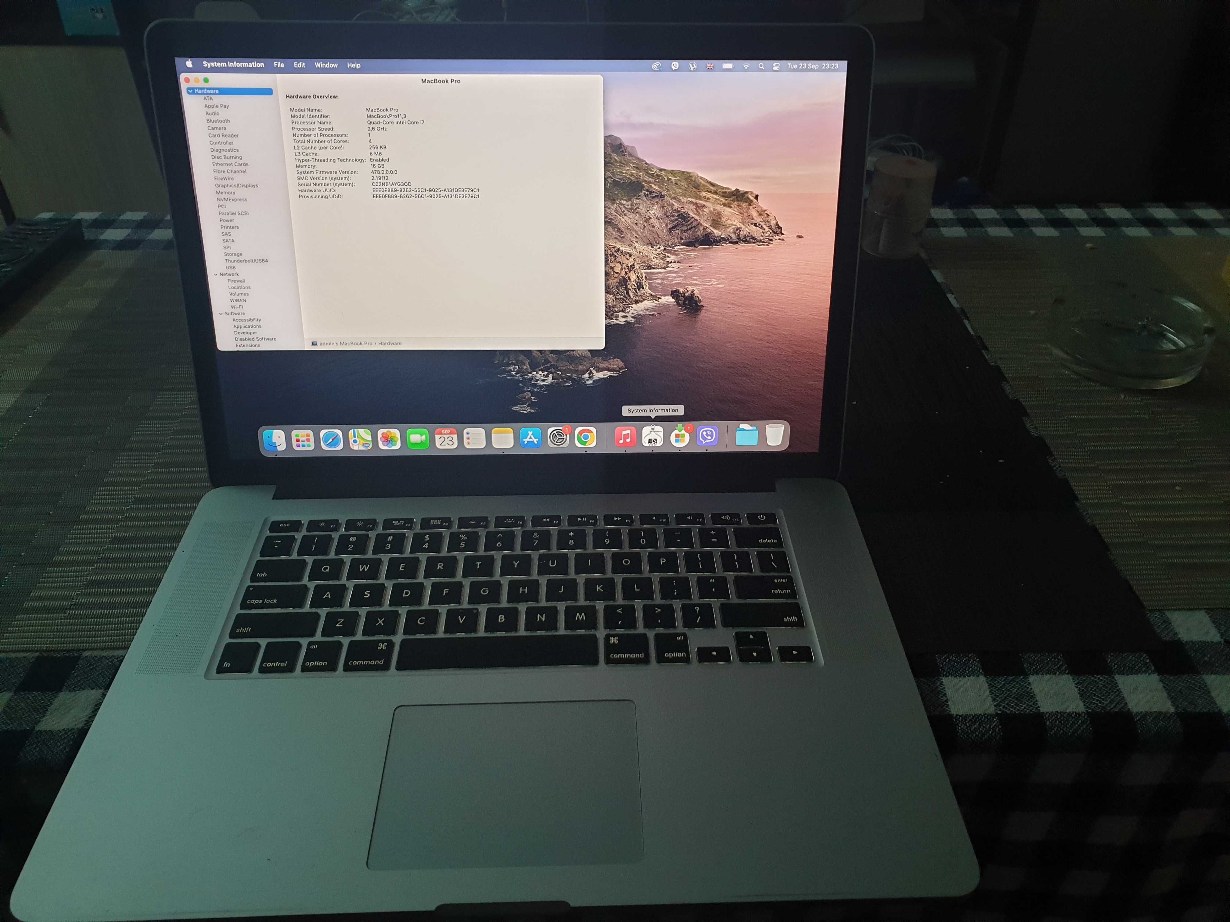 MacBook Pro  A1398