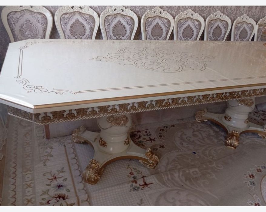 4-5 метр стол, 20 орындығымен