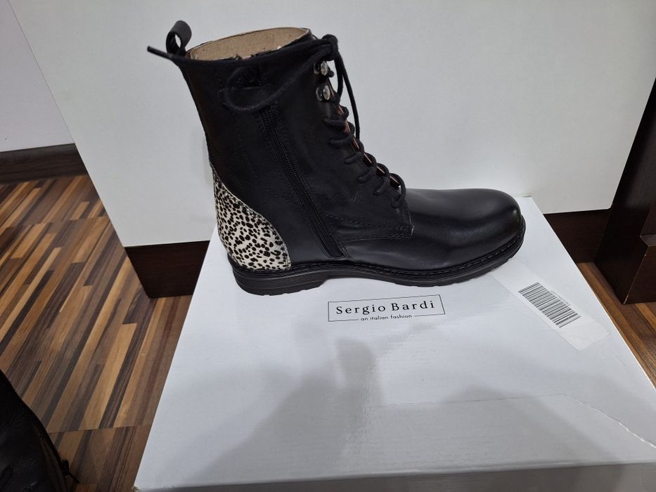 Ghete dama sergio bardi nr 37 piele