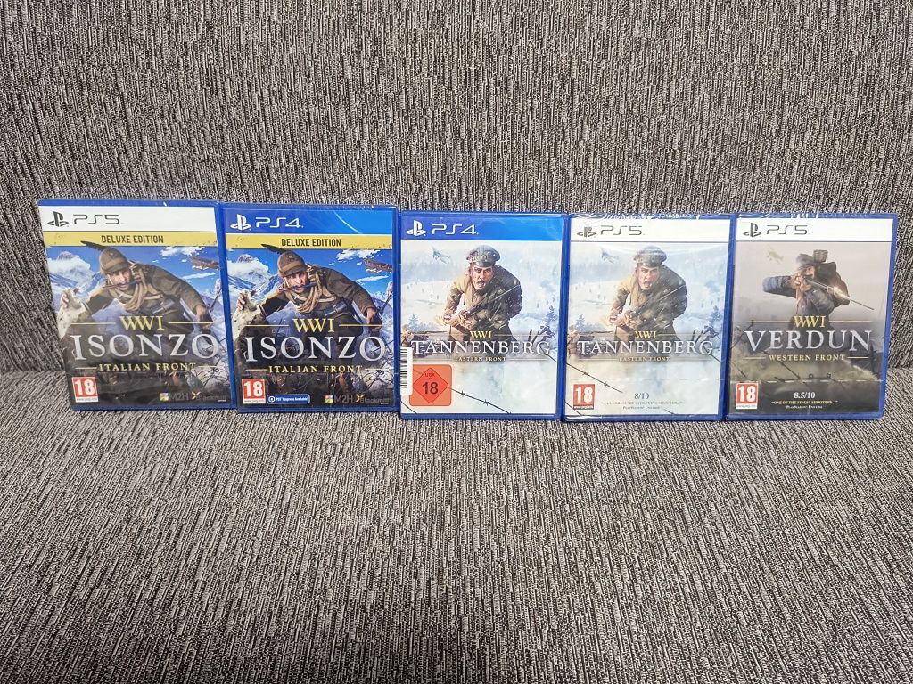 WW1 Tannenberg, Verdun , Isonzo PS5 PS4 Playstation 4 5
