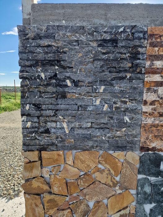 Piatra decorativă, placat și pavat + Travertin scapitat – București /