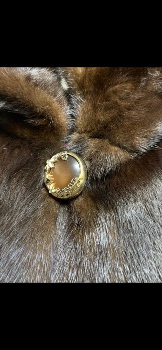 Шуба норковая до колен