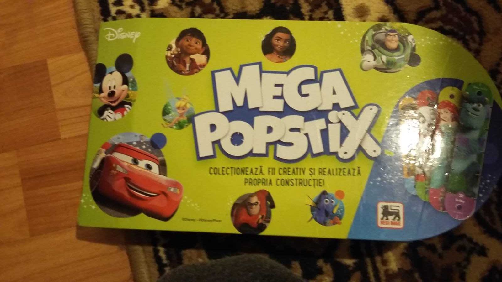 Vand colectie cartonase Mega Popstix