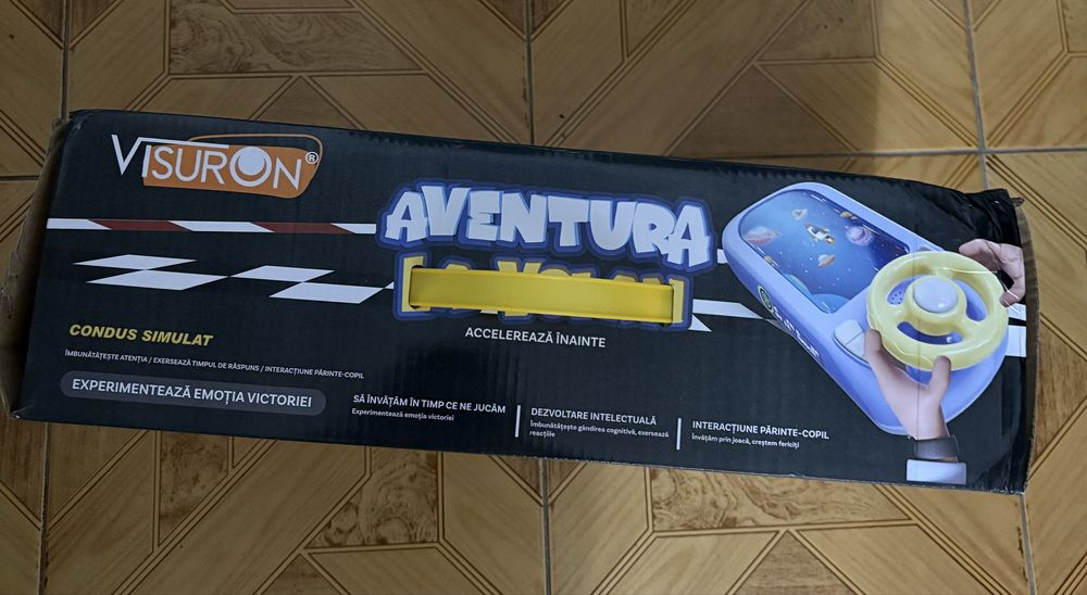 Masinuta cu volan interactiv