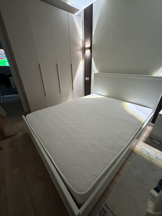 Кровать 2х1.6 Беларусь МДФ с матрасом