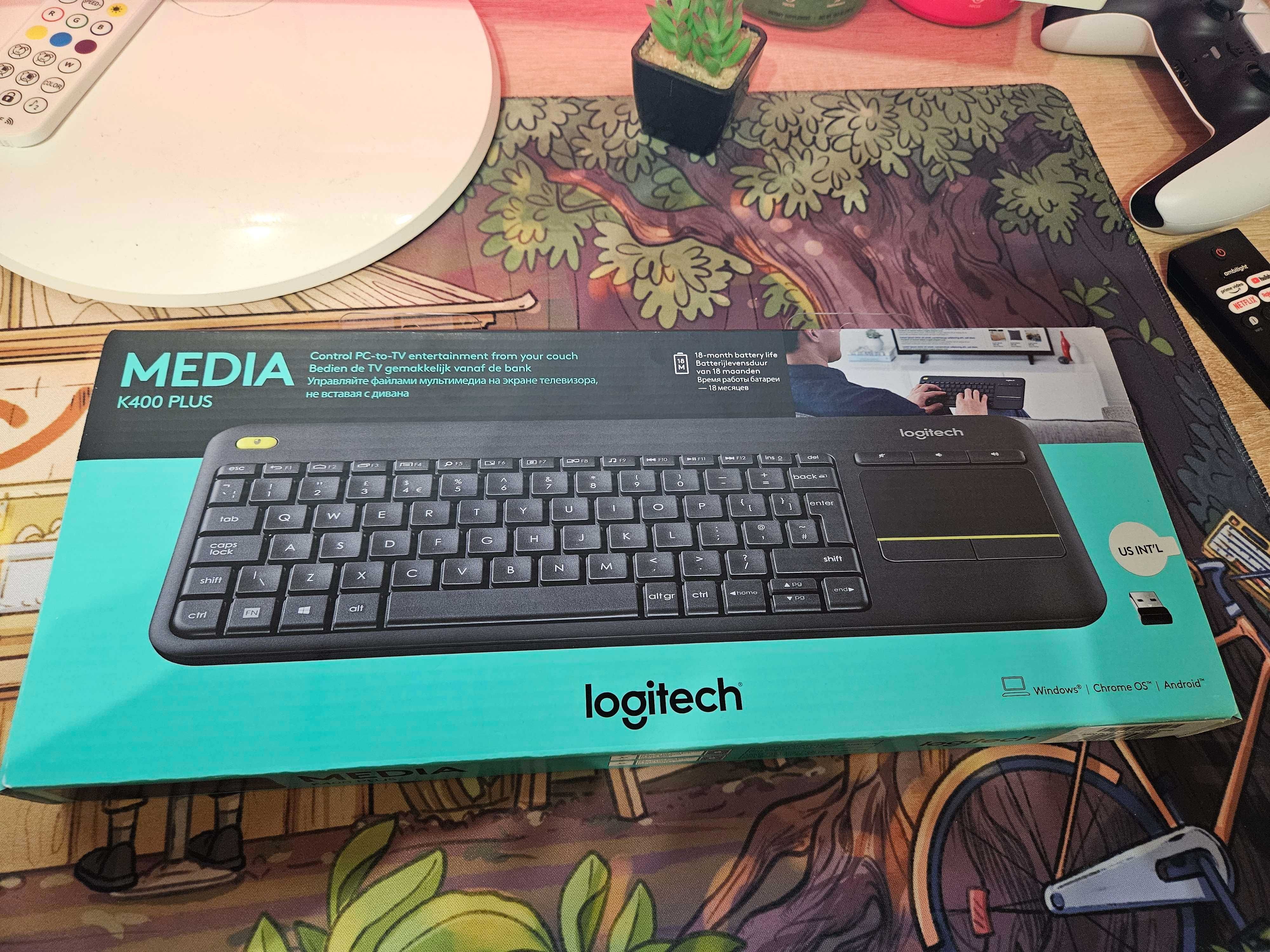 Tastatura Wireless LOGITECH Touch K400 Plus