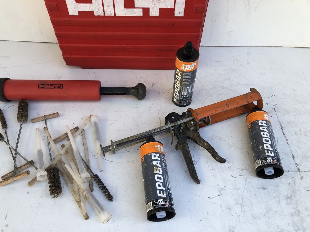 Trusa Pistol Rasina Chica Spit EPOBAR , Hilti ,