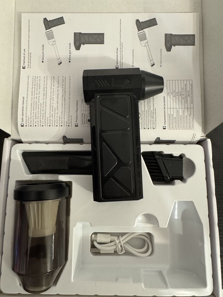 Turbo Ventilator compact portabil